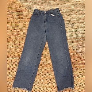 (Shein Wide Leg pants)  Blue- Medium Og